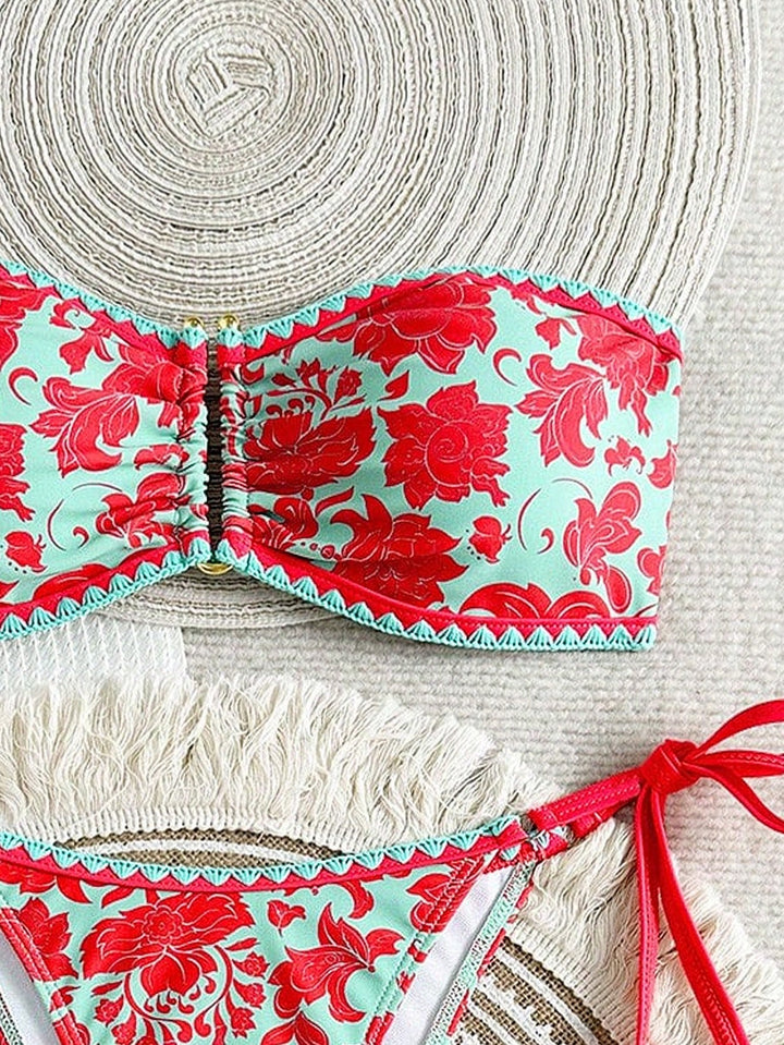 Set bikini SHEIN, mix culori