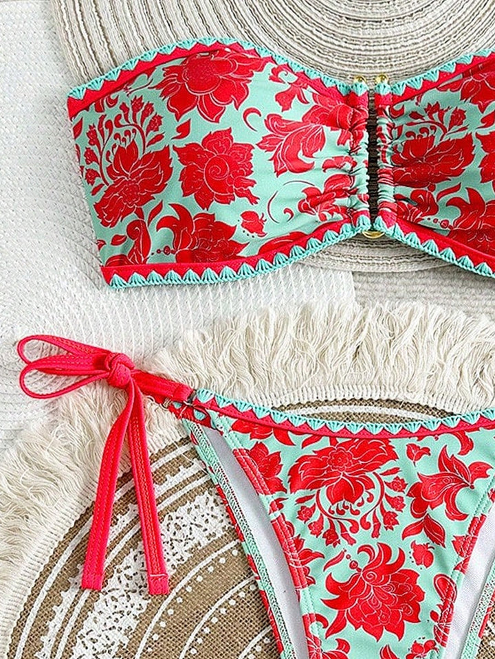 Set bikini SHEIN, mix culori