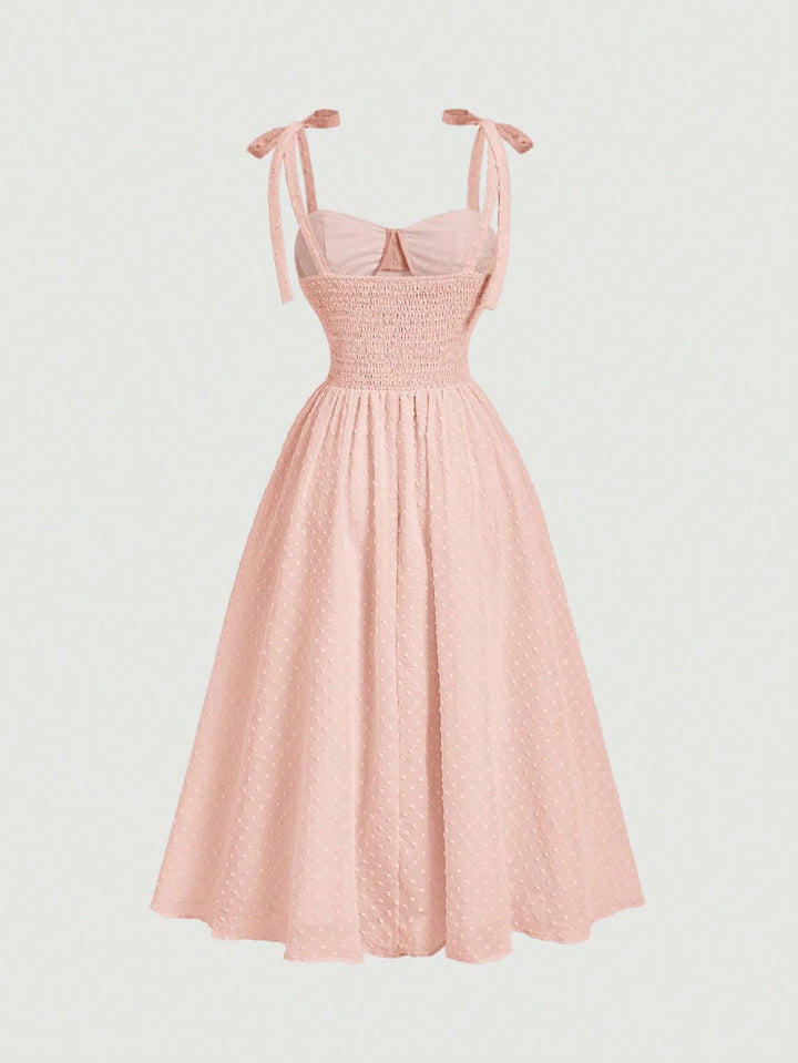 Rochie midi SHEIN, roz