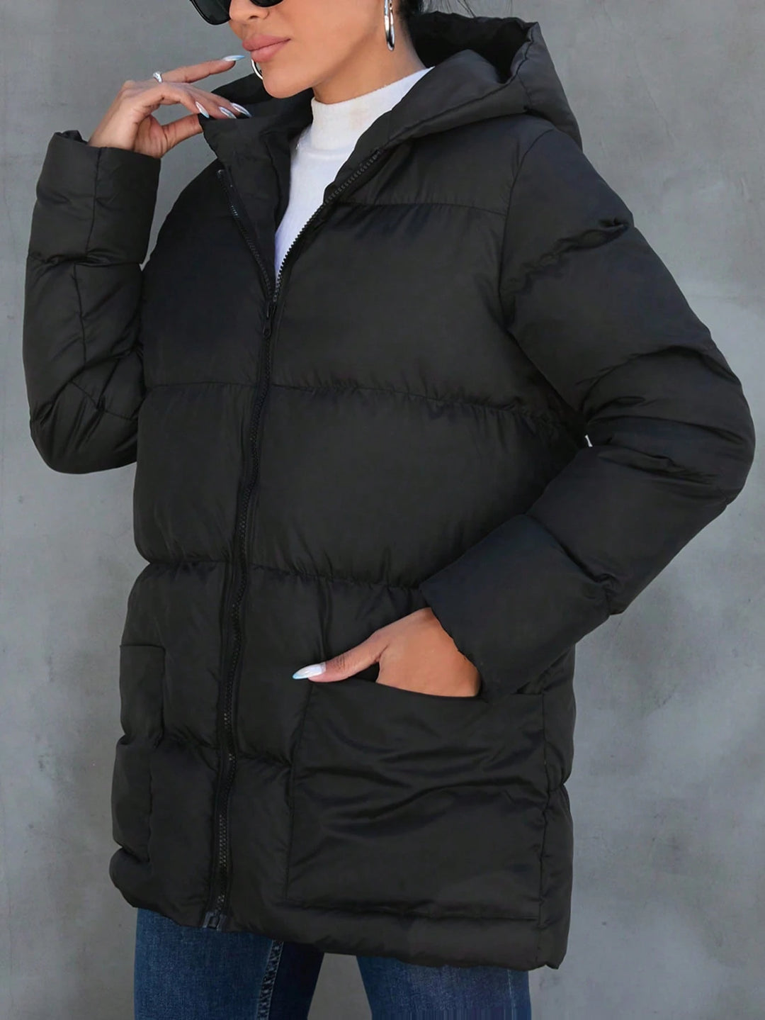 Geacă SHEIN, negru
