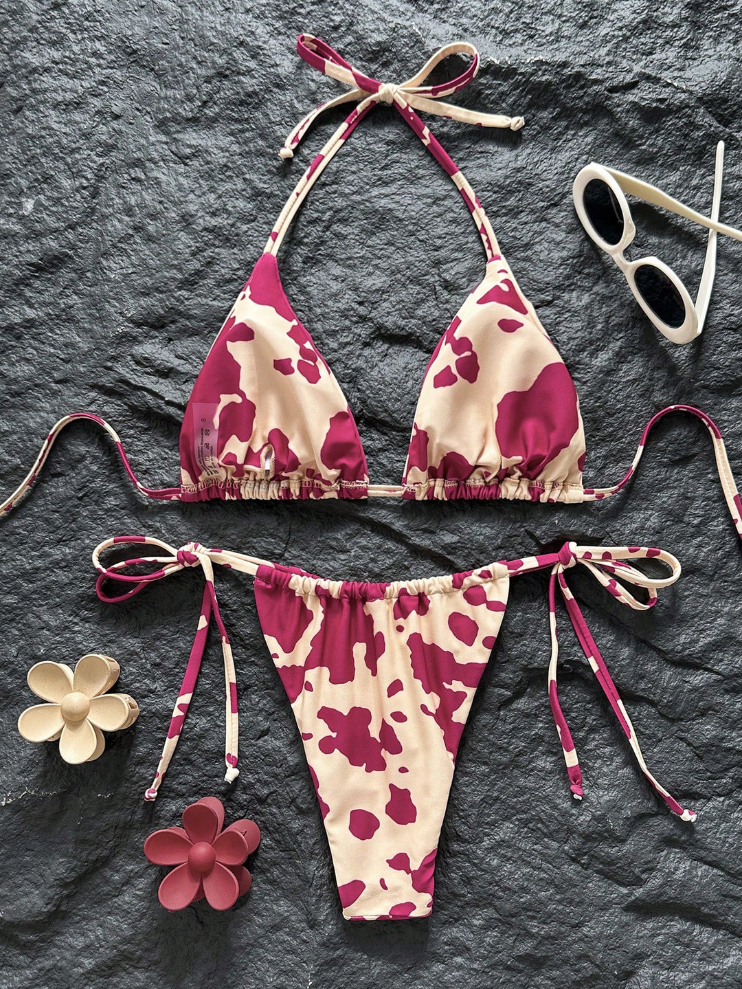 Set bikini SHEIN, mix culori