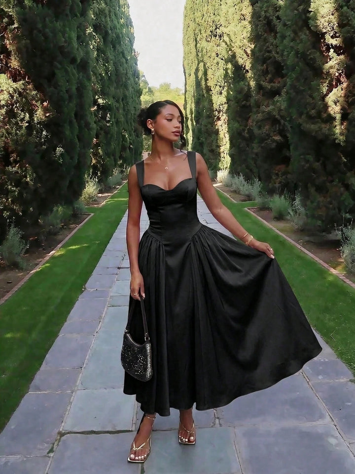 Rochie maxi SHEIN, negru