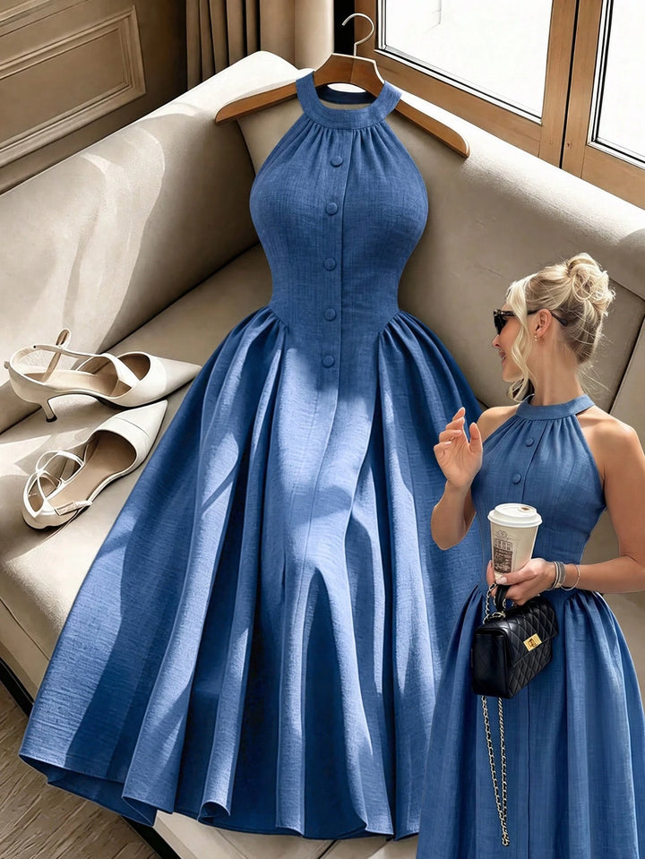 Rochie maxi SHEIN, albastru