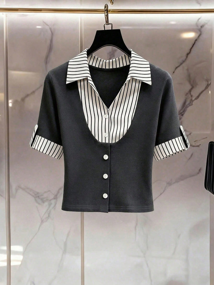 Tricou SHEIN, gri