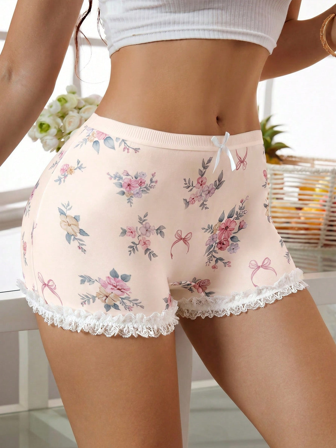 Boxer SHEIN, portocaliu