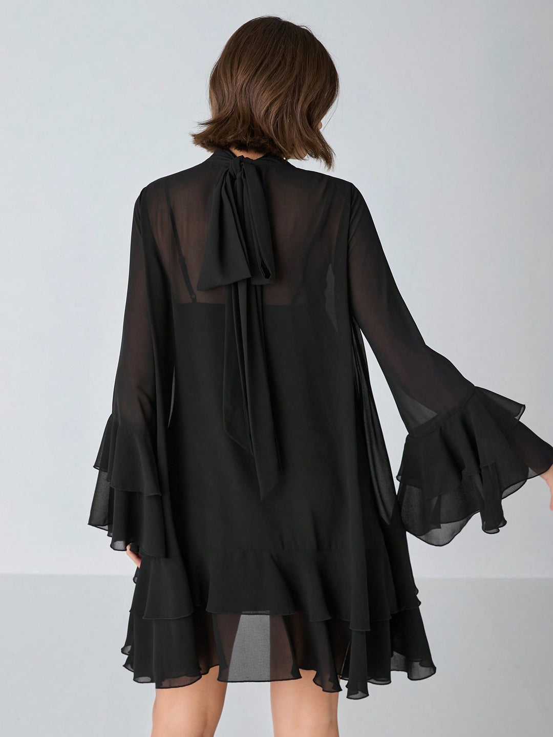 Rochie mini SHEIN, negru