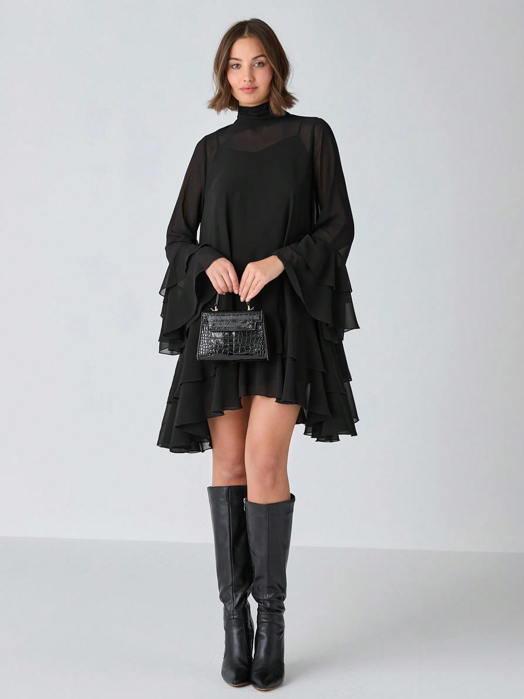 Rochie mini SHEIN, negru