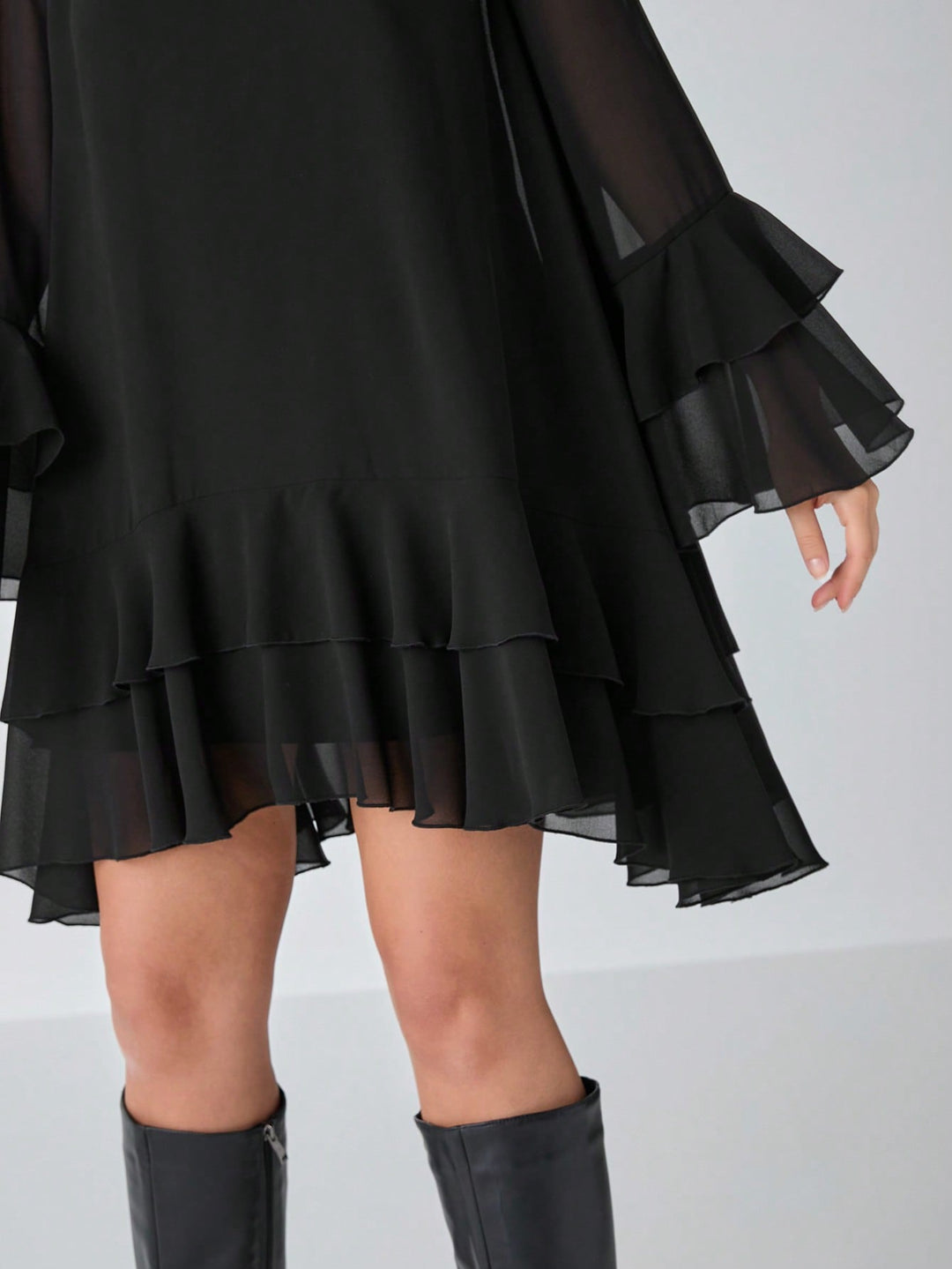 Rochie mini SHEIN, negru