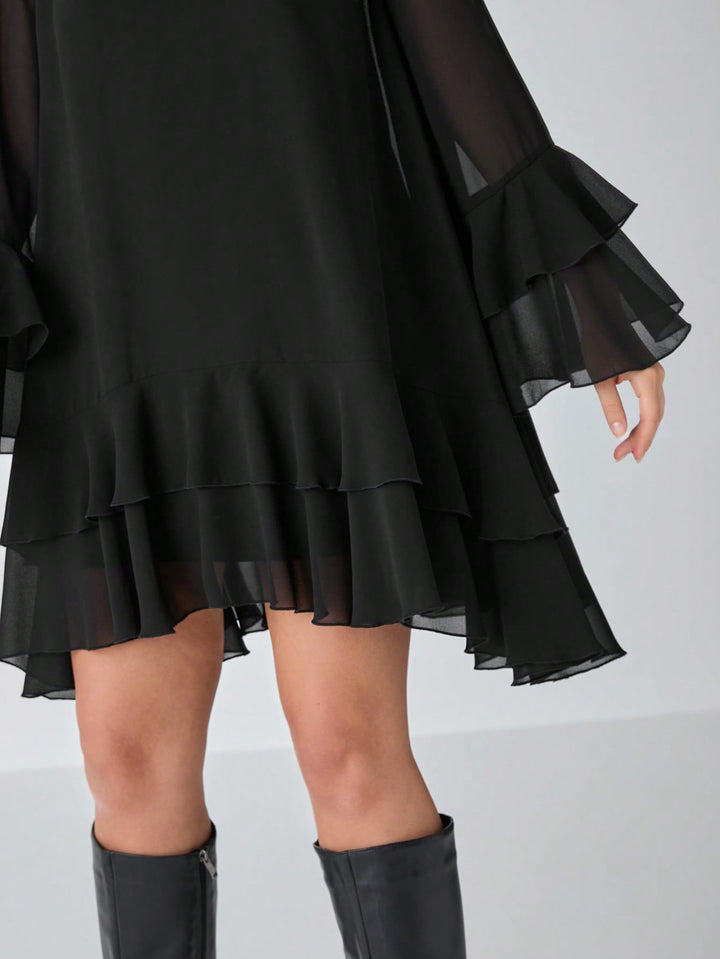Rochie mini SHEIN, negru