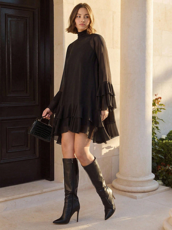 Rochie mini SHEIN, negru