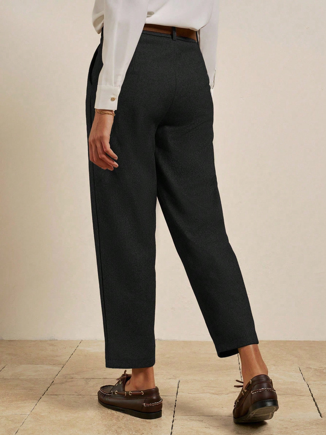 Pantaloni SHEIN, negru