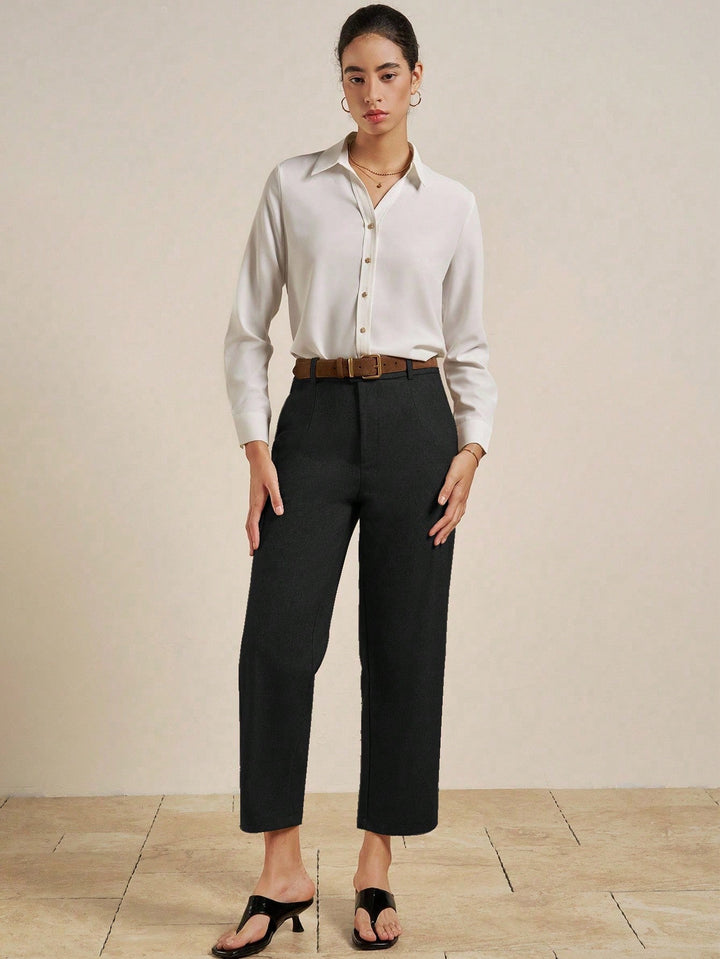 Pantaloni SHEIN, negru