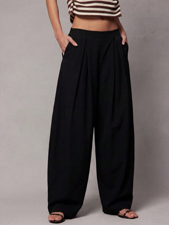 Pantaloni SHEIN, negru