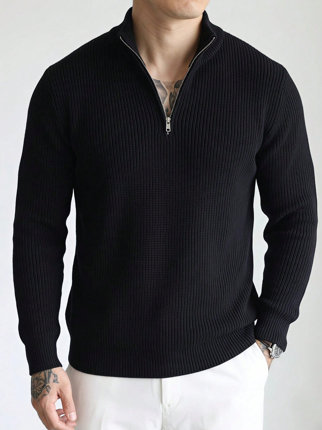 Pulover SHEIN, negru