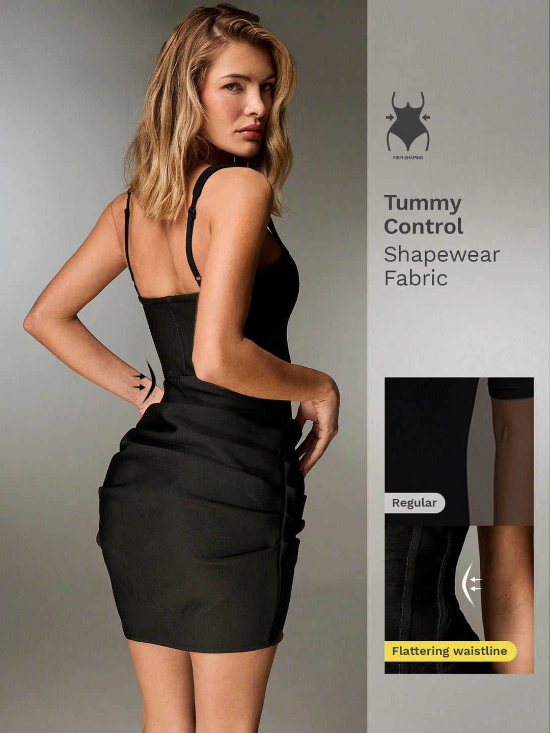 Rochie mini SHEIN, negru