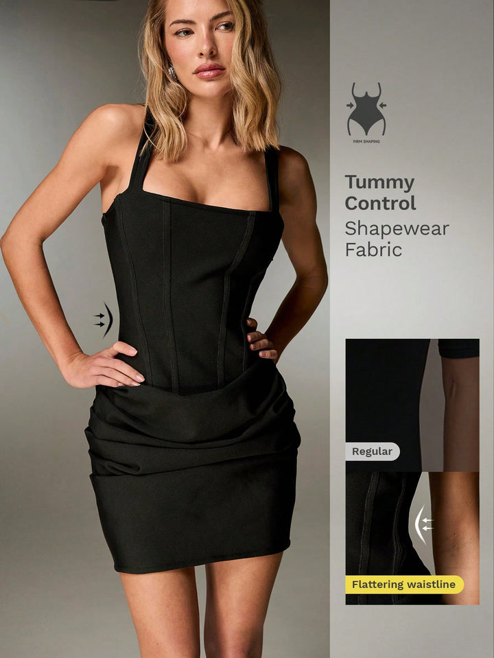 Rochie mini SHEIN, negru