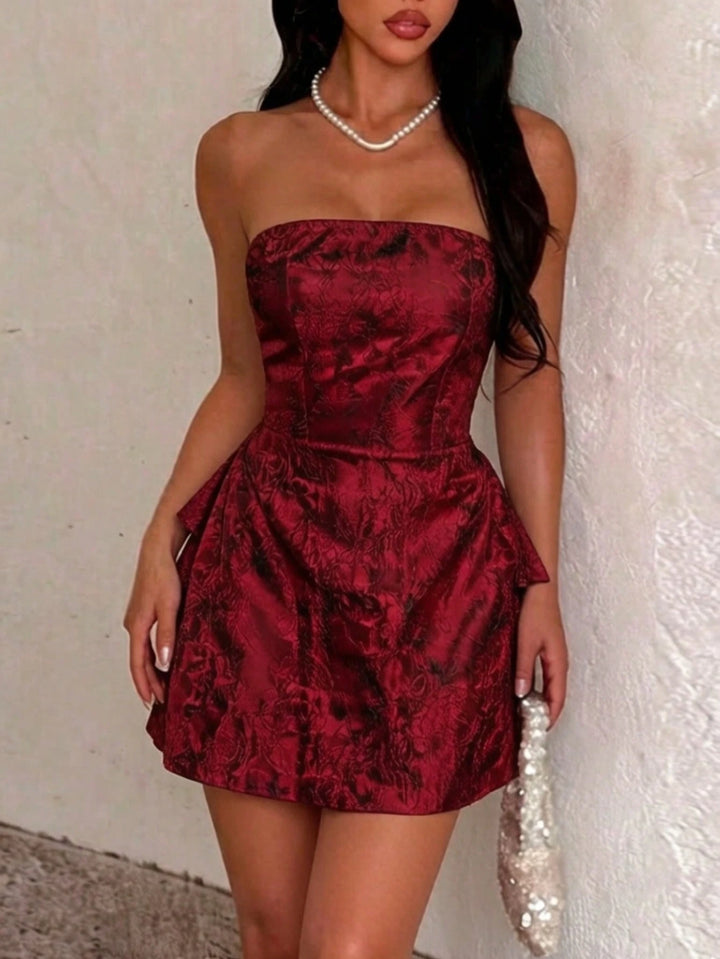 Rochie mini SHEIN, vișiniu