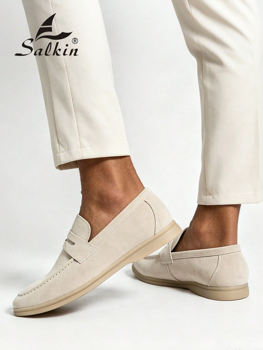 Mocasini SHEIN, bej