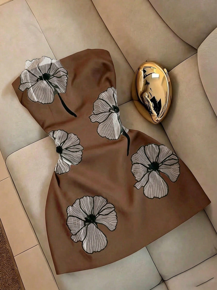 Rochie SHEIN, maro