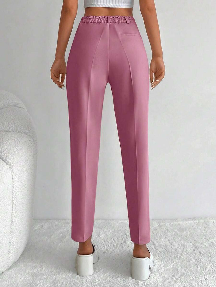 Pantaloni SHEIN, roz