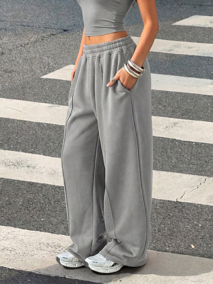 Pantaloni SHEIN, gri