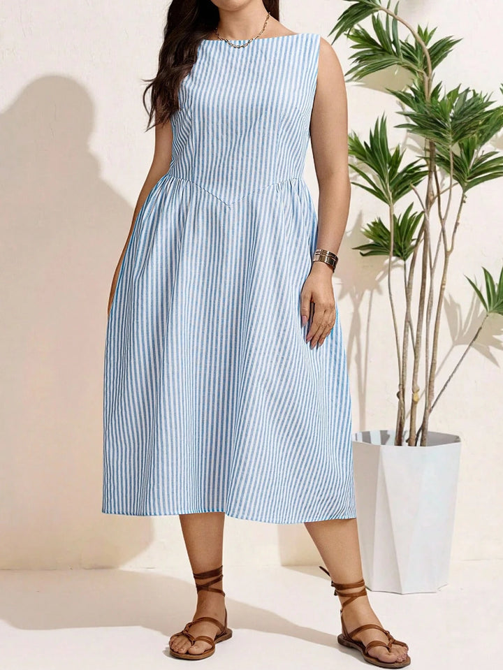 Rochie midi SHEIN, mix culori