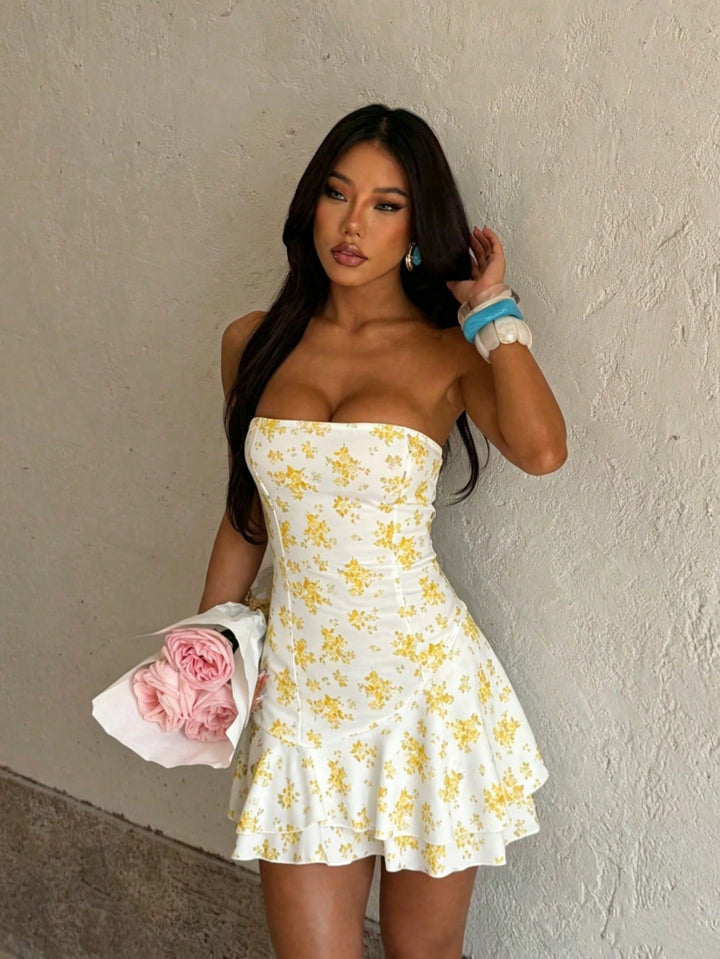 Rochie mini SHEIN, mix culori
