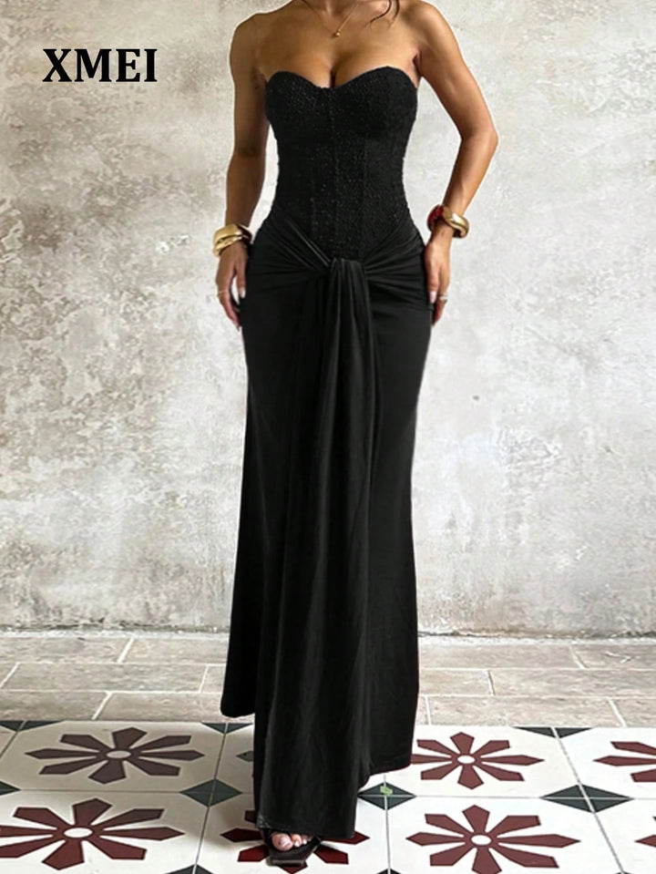 Rochie maxi SHEIN, negru