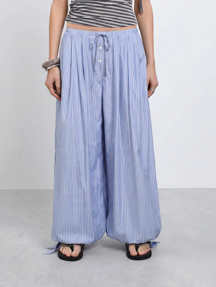 Pantaloni SHEIN, albastru