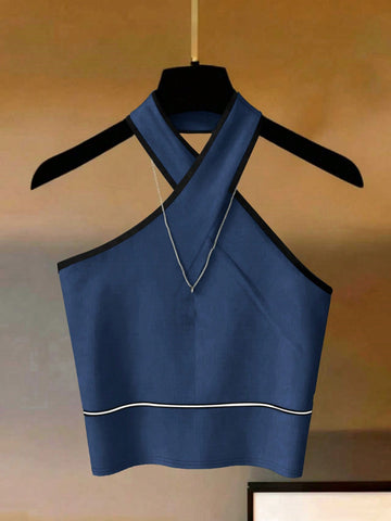 Top SHEIN, albastru