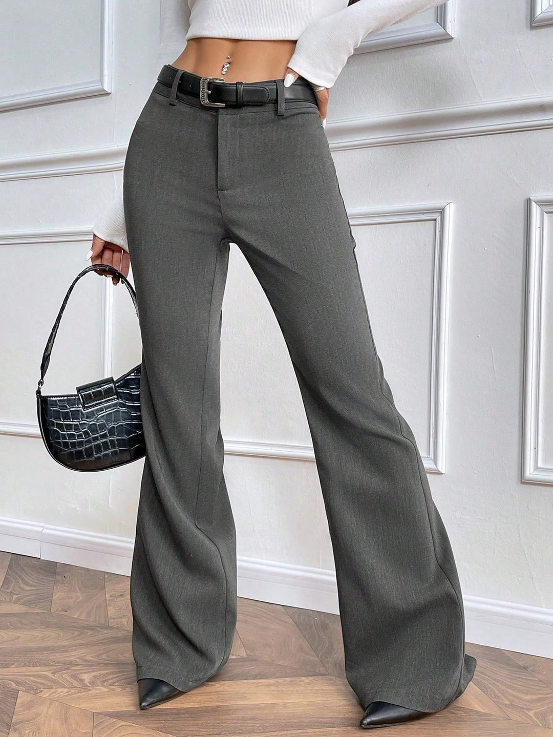 Pantaloni SHEIN, gri