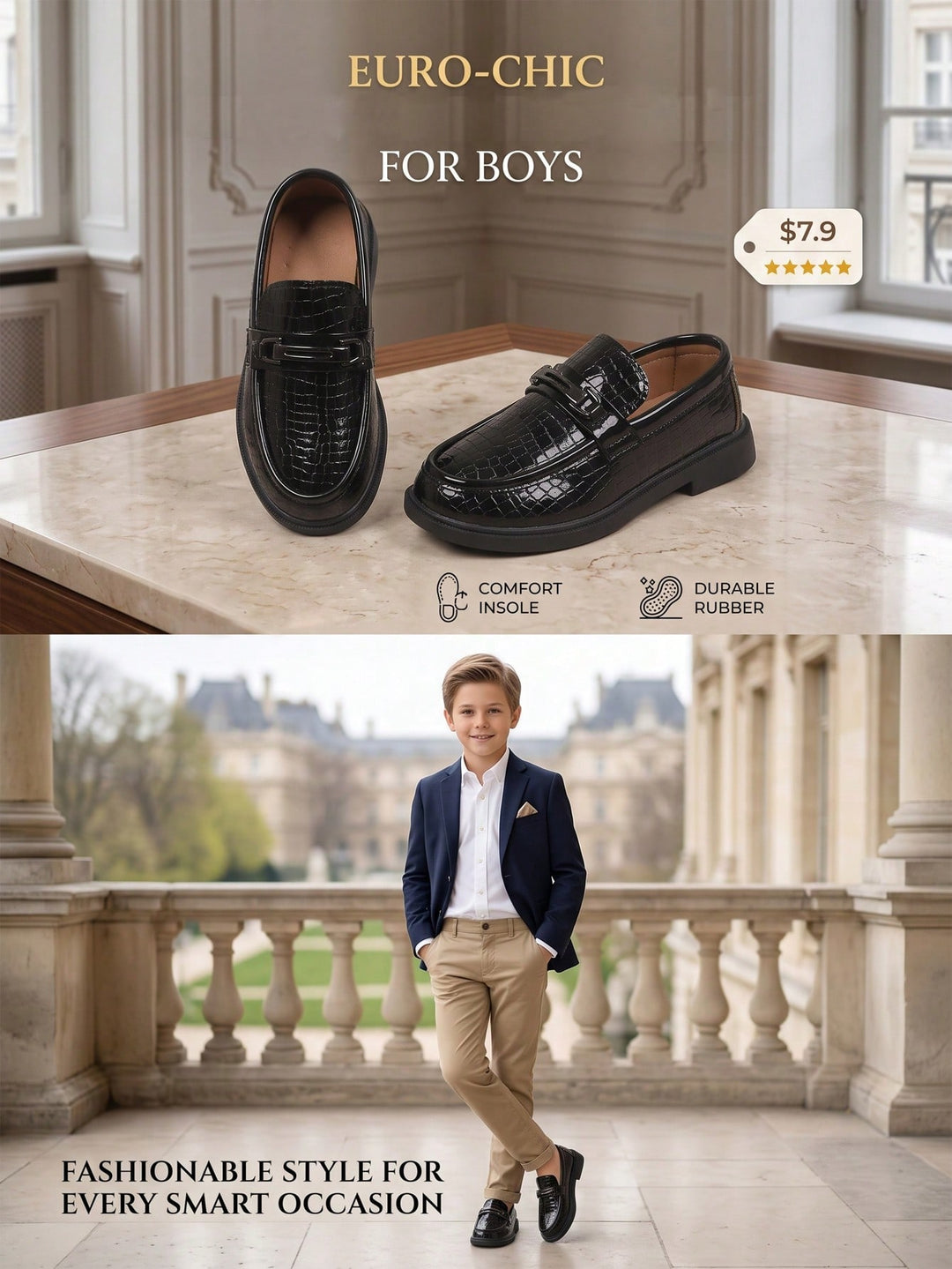 Balerini SHEIN, negru