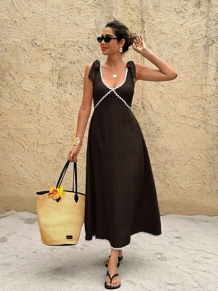 Rochie maxi SHEIN, negru