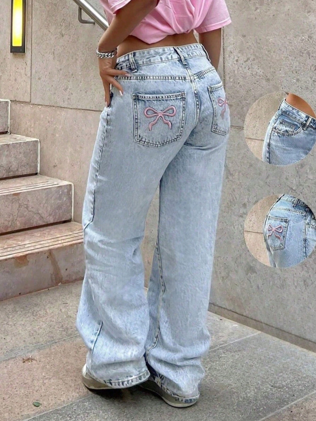 Jeans SHEIN, albastru