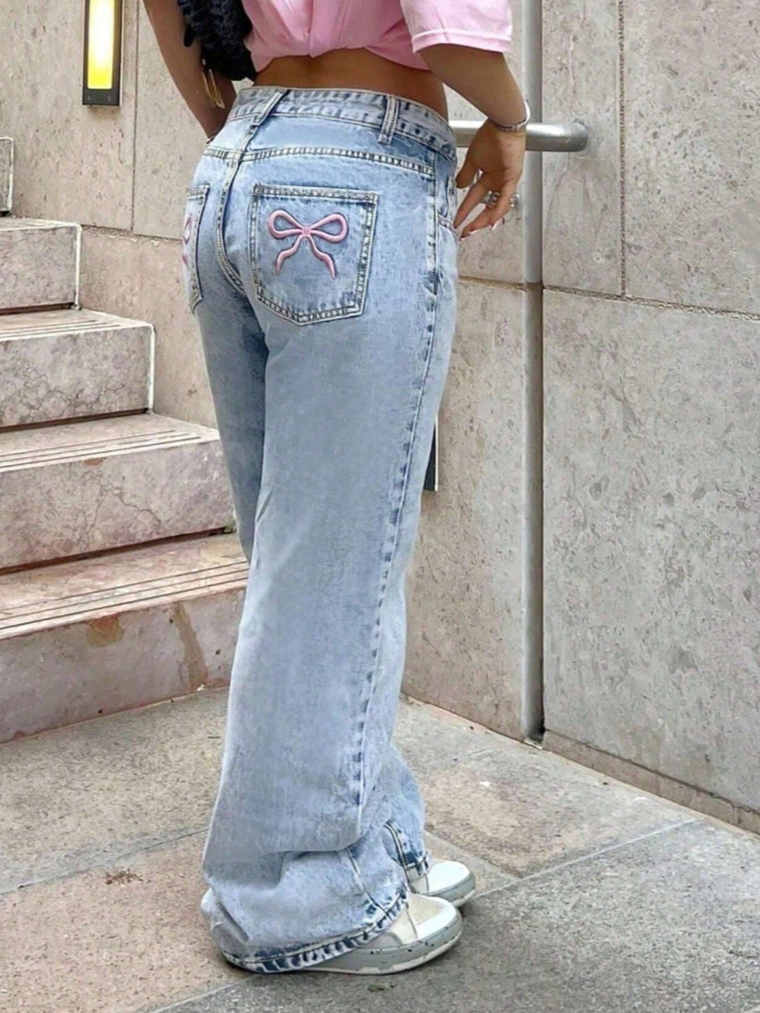 Jeans SHEIN, albastru