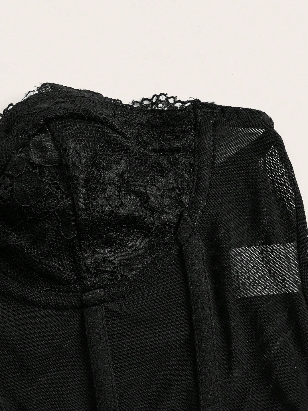 Top SHEIN, negru