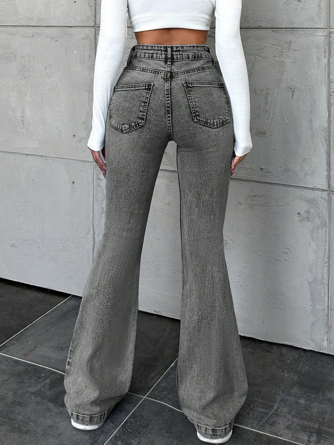 Jeans SHEIN, gri