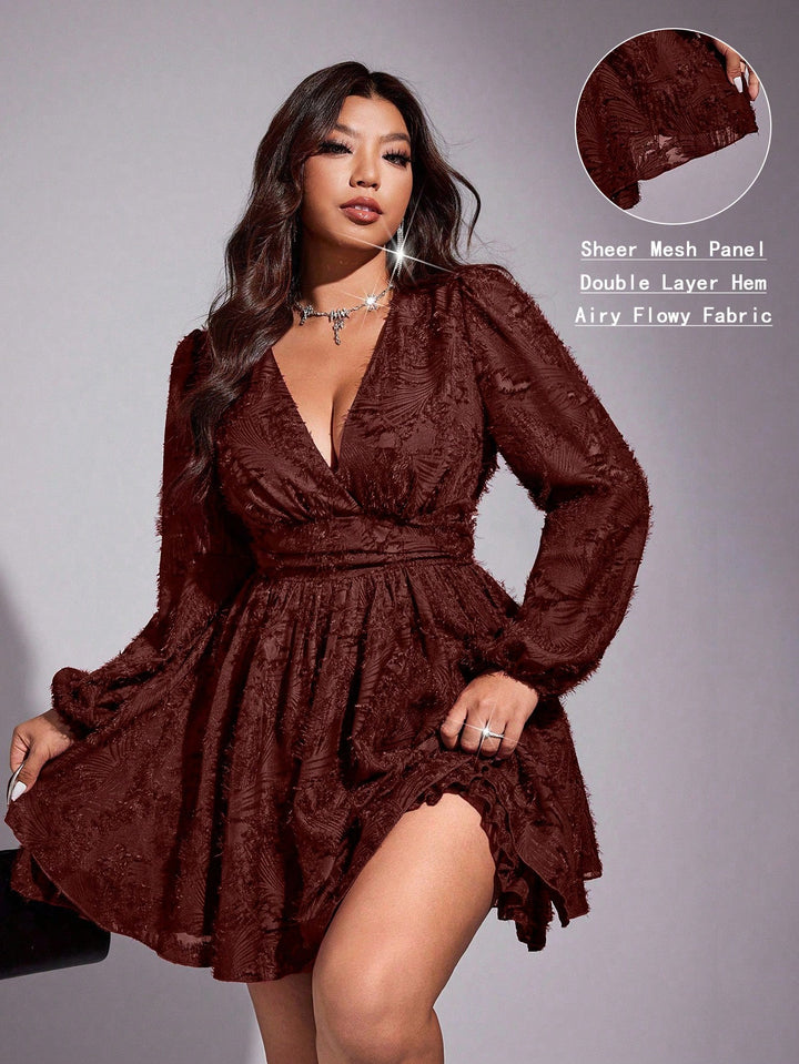 Rochie SHEIN, maro
