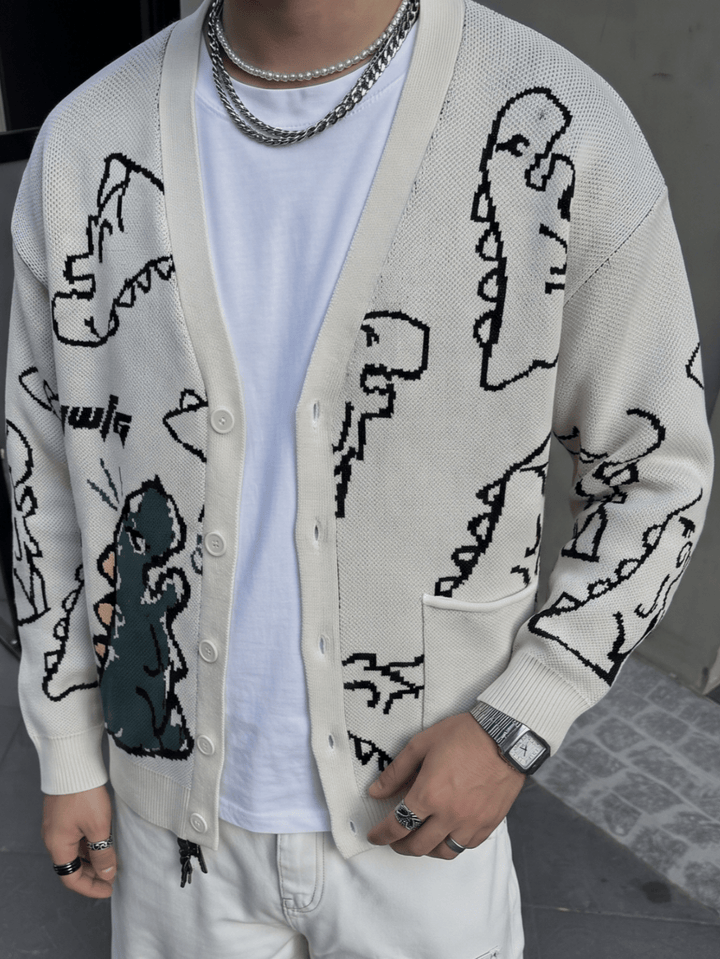 Cardigan SHEIN, alb