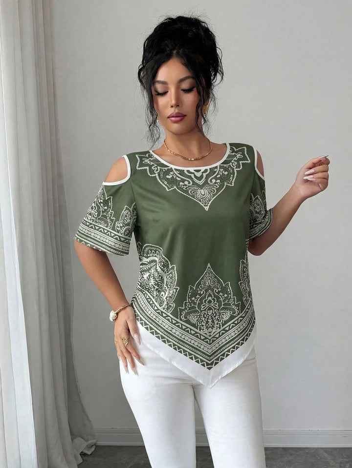 Tricou SHEIN, verde