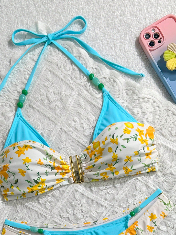 Set bikini SHEIN, mix culori