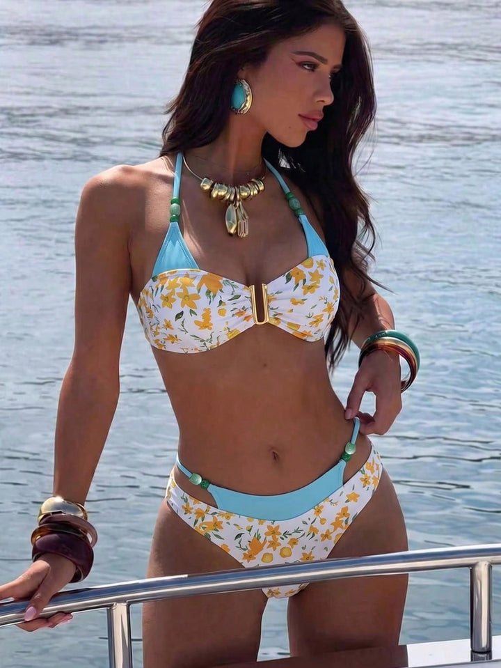 Set bikini SHEIN, mix culori