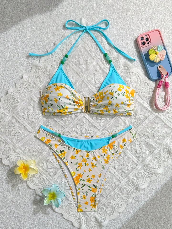 Set bikini SHEIN, mix culori