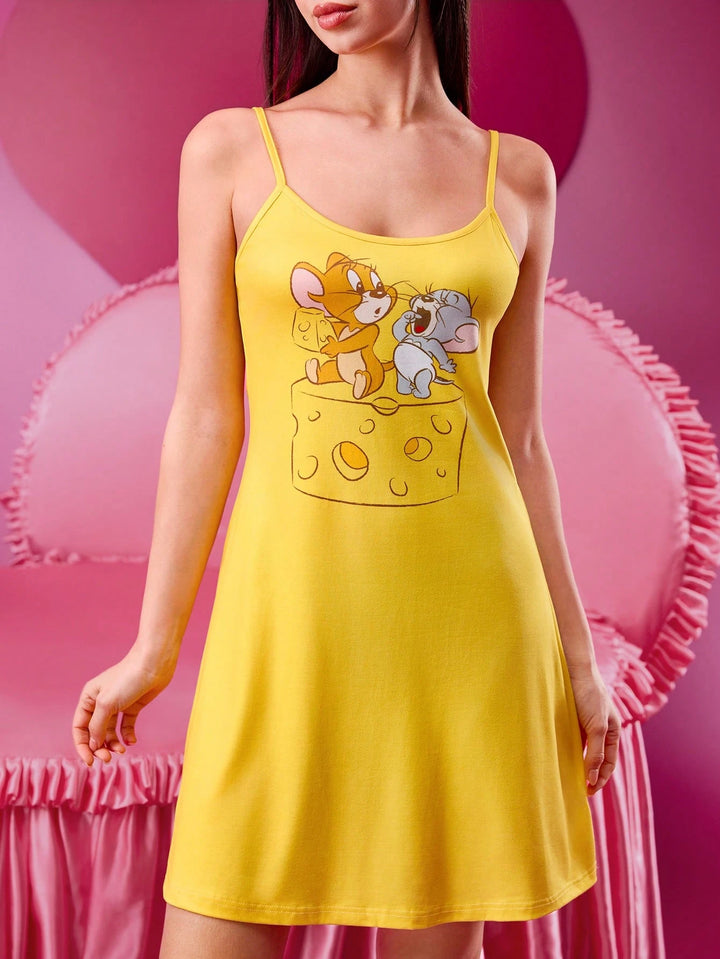 Rochie de noapte SHEIN, galben