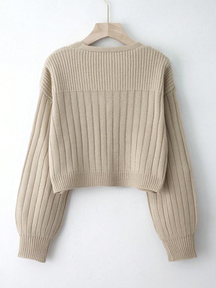 Cardigan SHEIN, kaki
