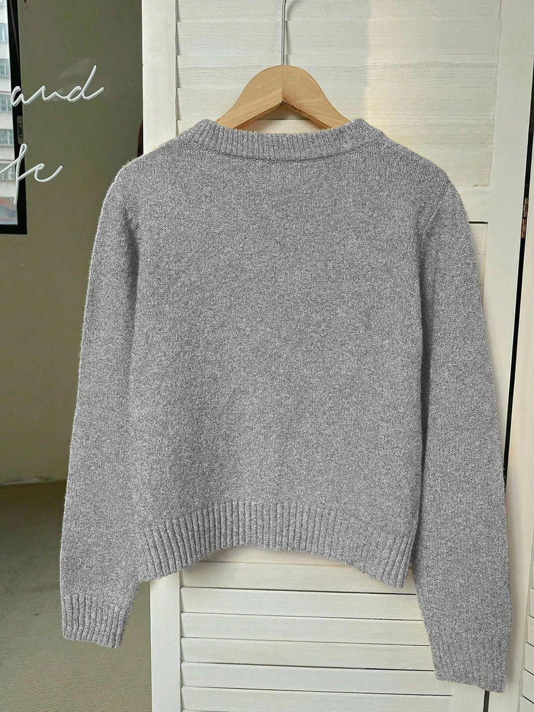 Cardigan SHEIN, gri
