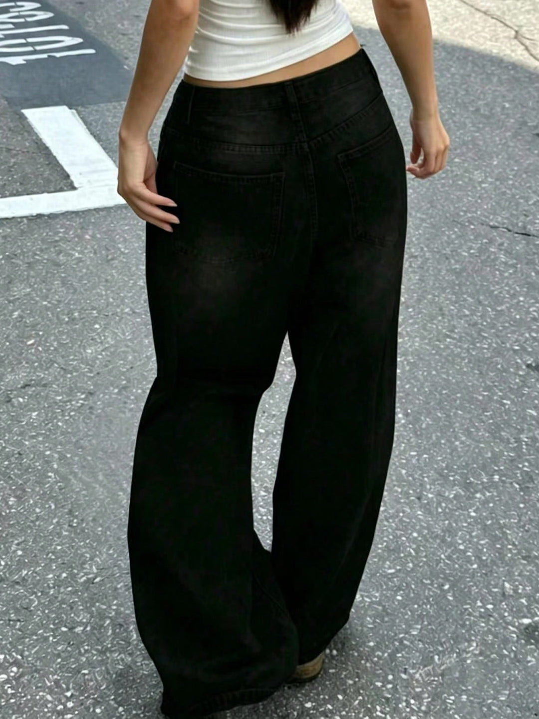 Jeans SHEIN, negru