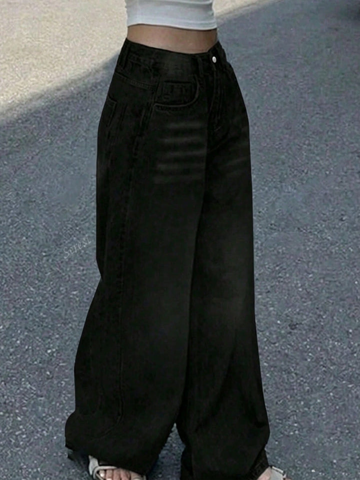 Jeans SHEIN, negru