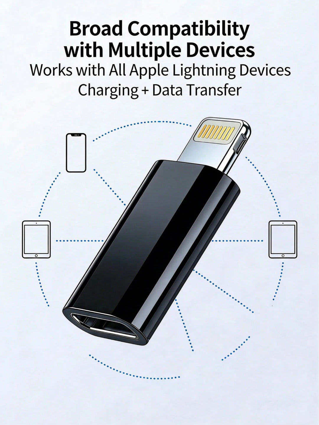 Adaptor USB SHEIN, alb