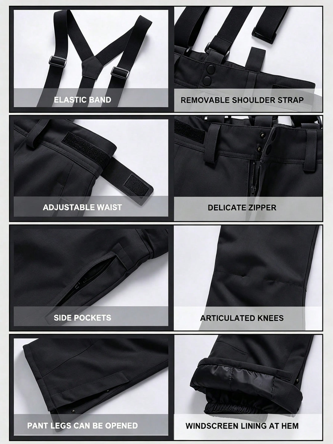 Pantaloni de zăpadă SHEIN